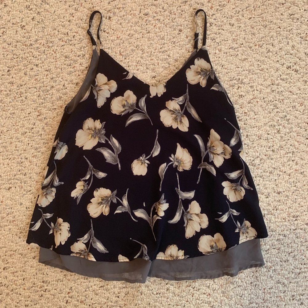 Flower print shirt